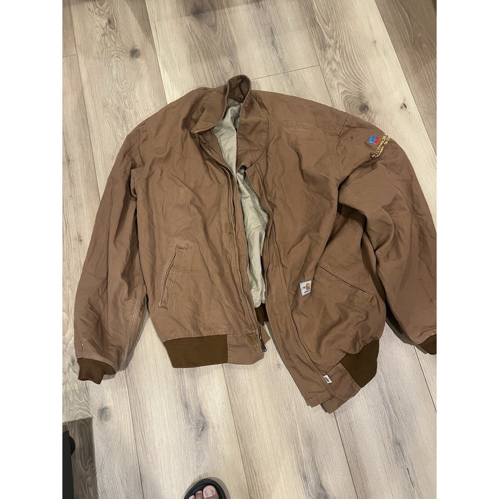 Carhartt FR Flame Resistant Work Jacket XL Tall Made In The USA